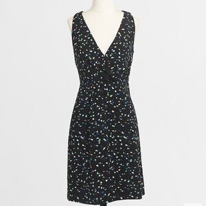 J.Crew Wrap-front dress in painted dots 4